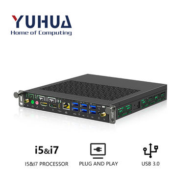 윈도우 시리즈 아시아 크기의 OPS PC 6GB RAM USB 3.0 X 4 인터랙티브 평면 패널